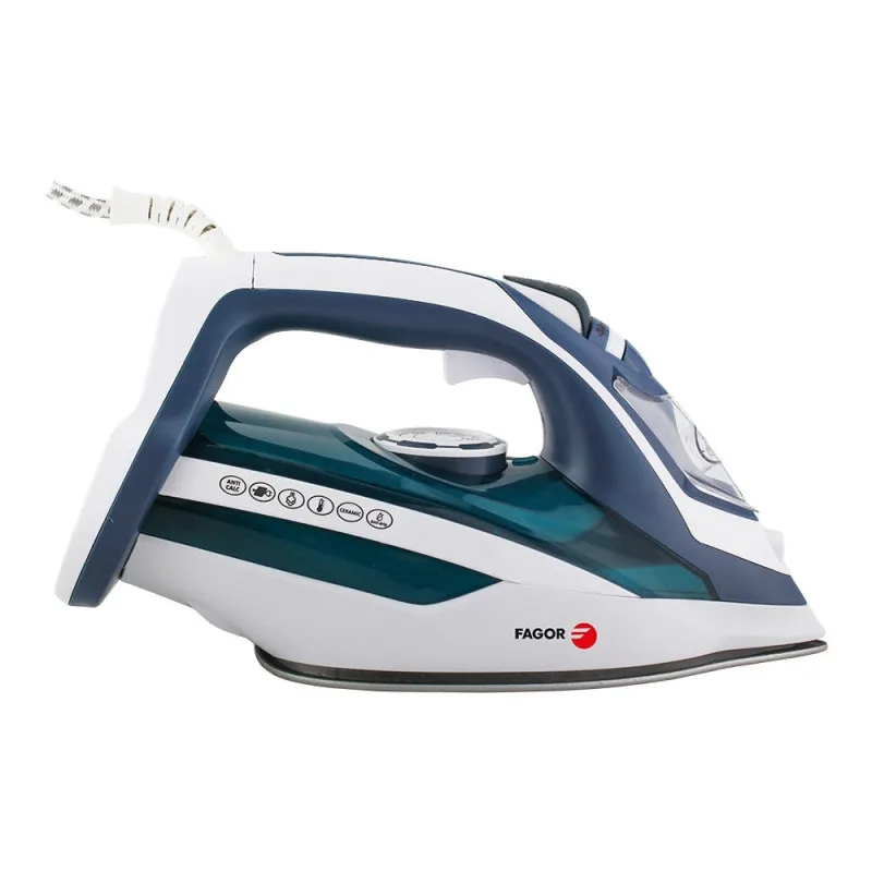 Fagor plancha fge801 vapor 3000w azul s/f