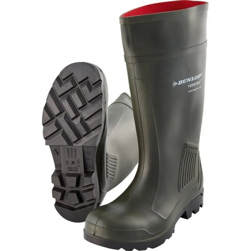 Dunlop botte de sécurité purofort full safety taille 43 olive s5 ci