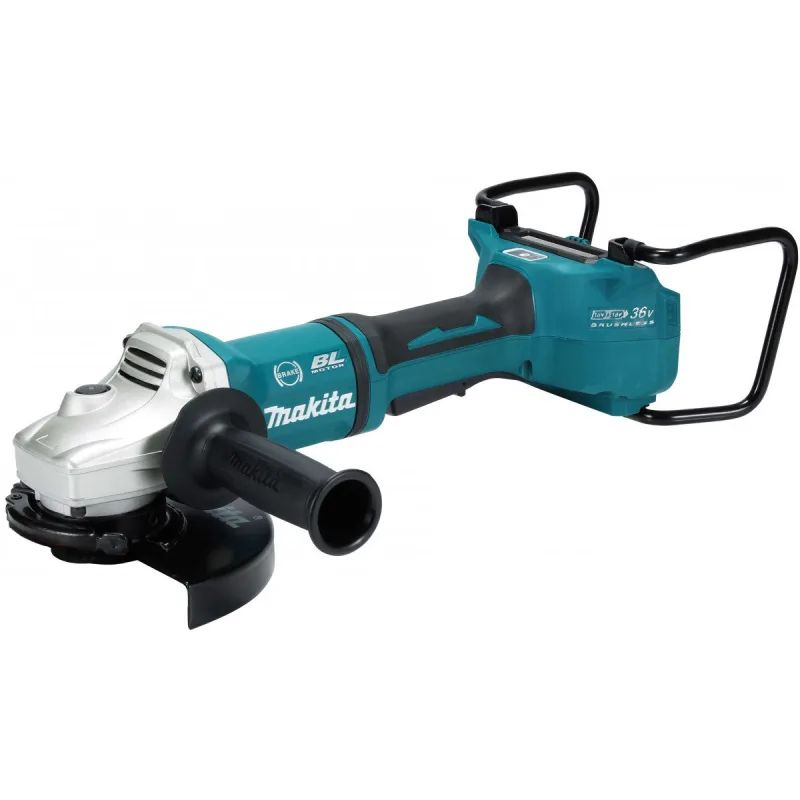 Amoladora ø 180 mm 36 v => 2 x 18 v li-ion makita - sin batería ni cargador - dga701zu
