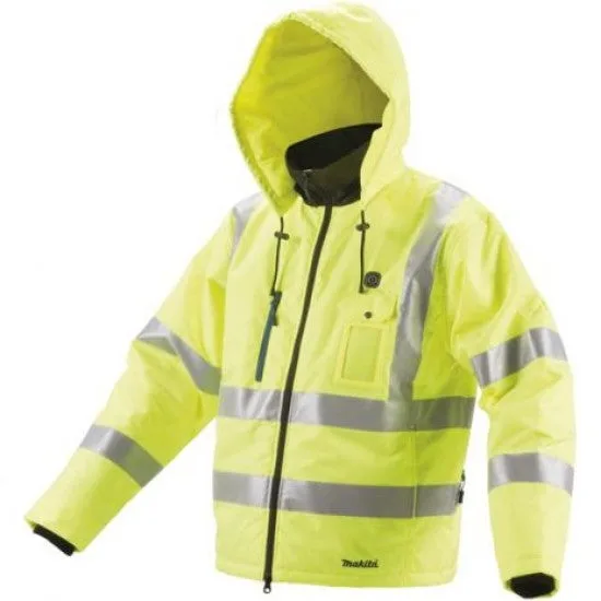 Blouson chauffant 18 v li-ion makita - batterie + chargeur - dcj206z3xl-p