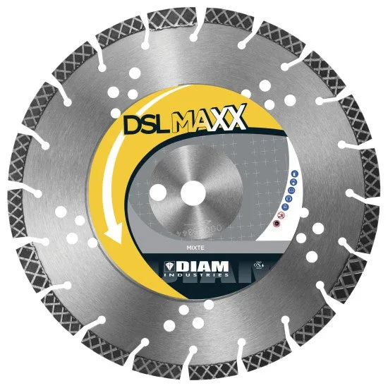 Disque diamant diam industries ø300mm / 20 mm - dslmaxx300/20