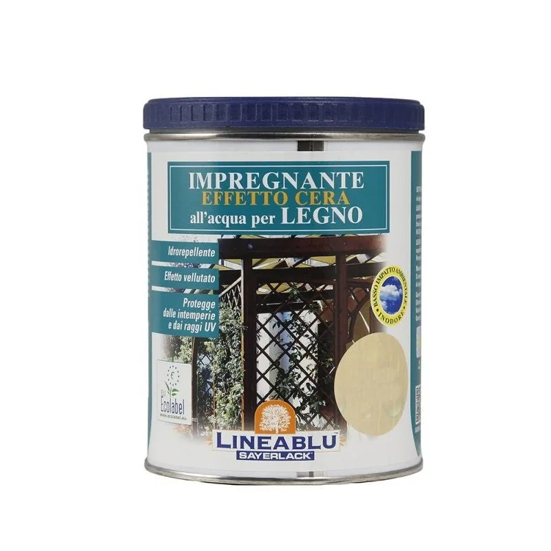 Cera impregnante agua lineablu sayerlack hi2212 nogal lt 2.5
