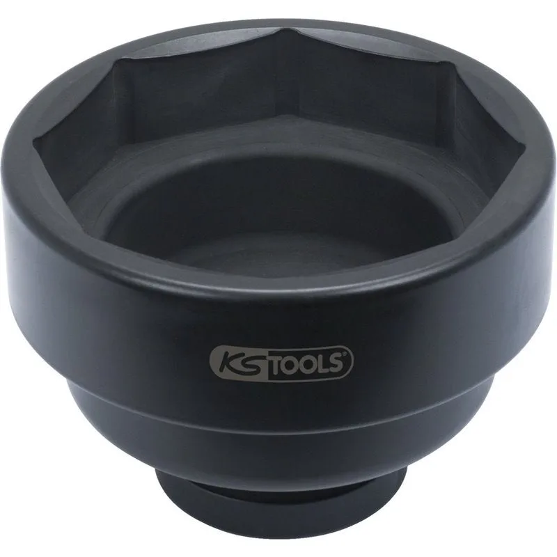 Ks tools clé d'écrou d'essieu 1 8 pans pour scania, 80 mm