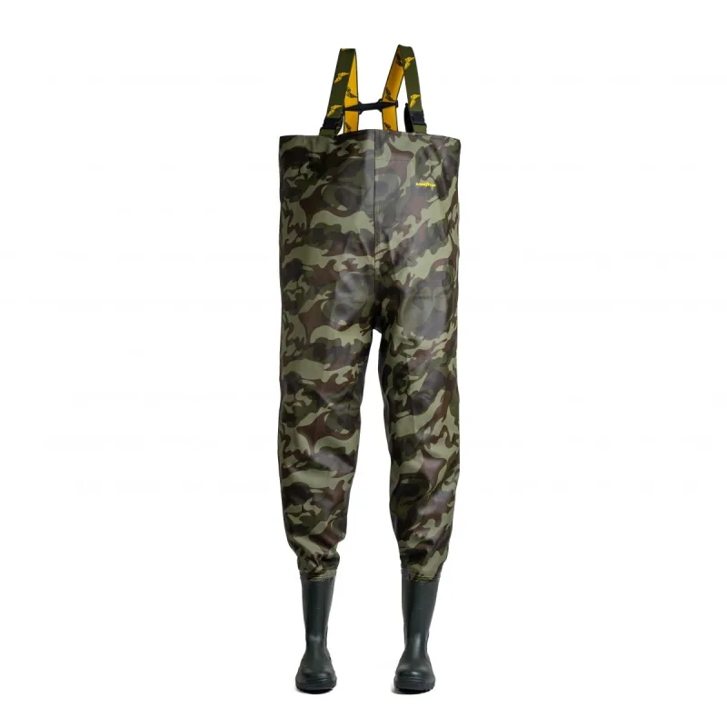 Vadeador pvc goodyear camuflaje t.45 - combicamo45