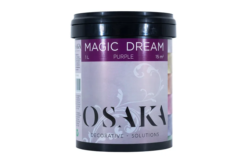 Pintura decorativa con efectos metal magic dream osaka color iridiscente 1 litro