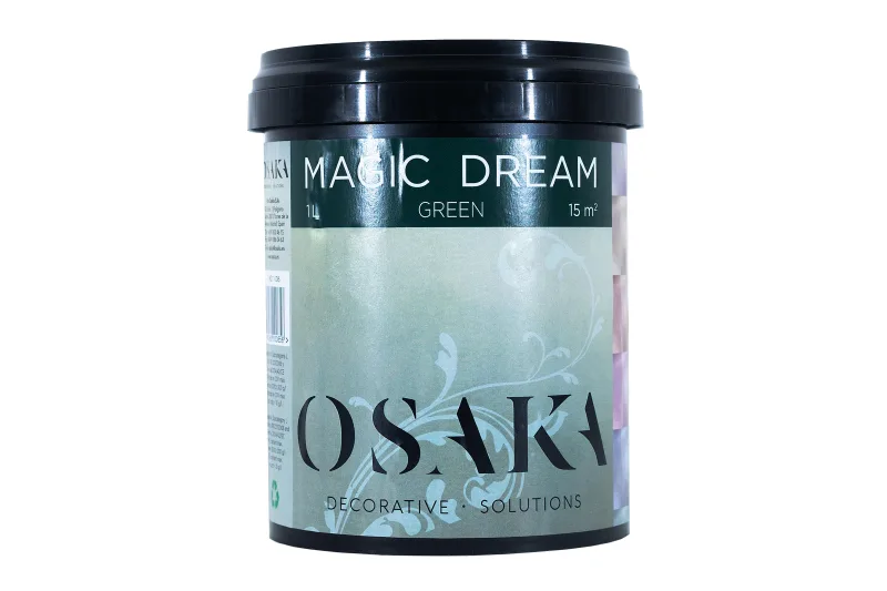 Pintura decorativa con efectos metal magic dream osaka color iridiscente 1 litro