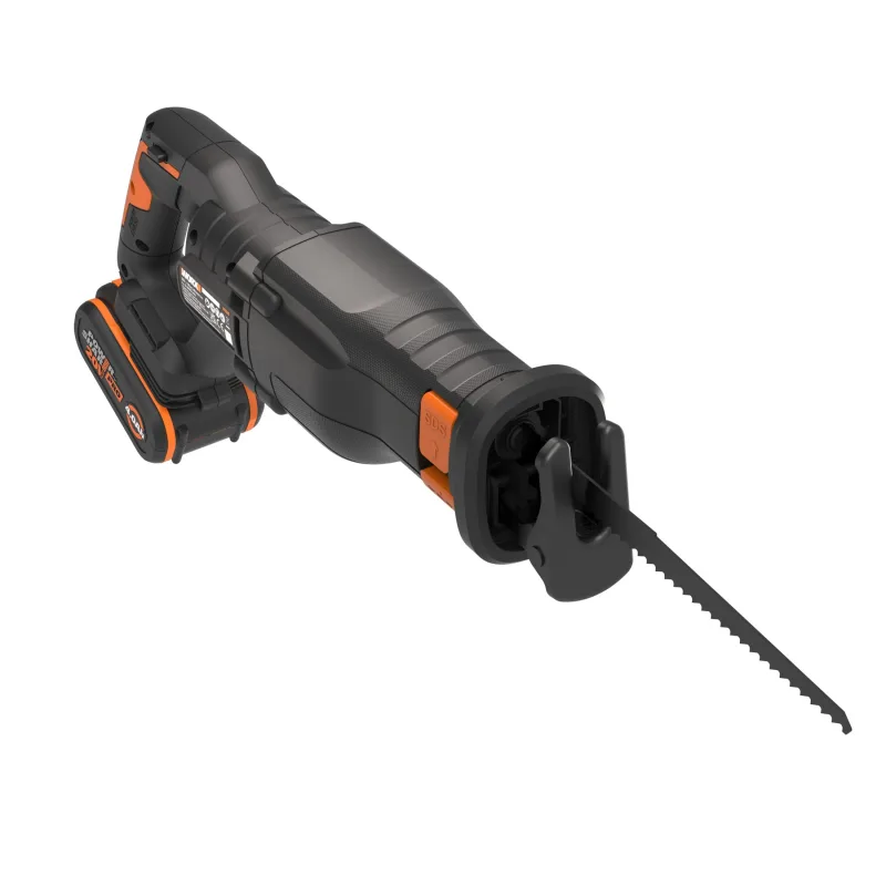 Sierra sable 300mm brushless 20v batería 4ah wx516