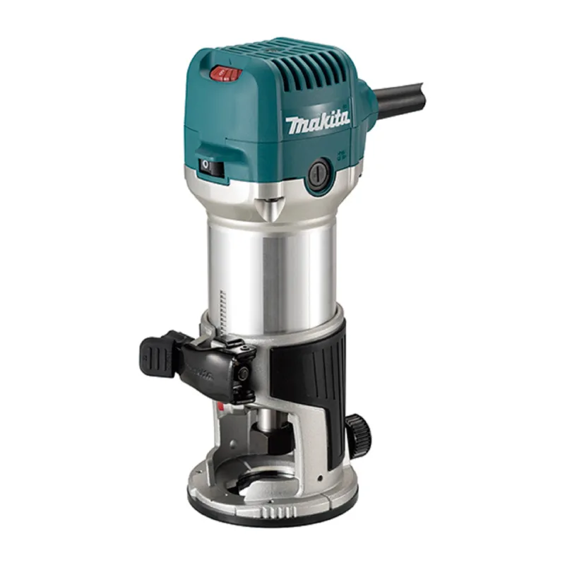 Fresadora makita rt0702c de 710 w pinza 6/8mm sar