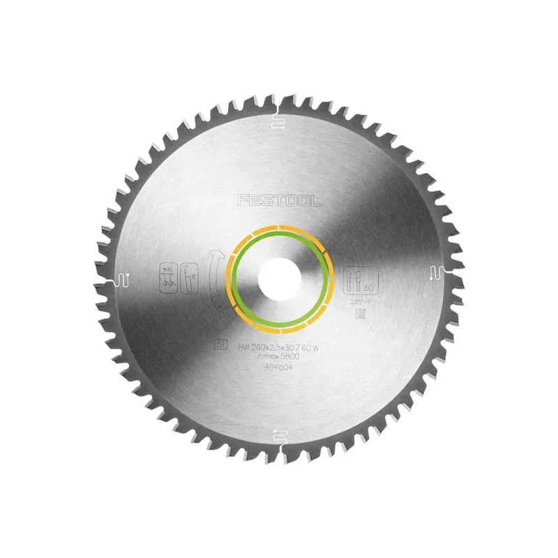 Festool hoja de sierra universal 260x2,5x30 w60