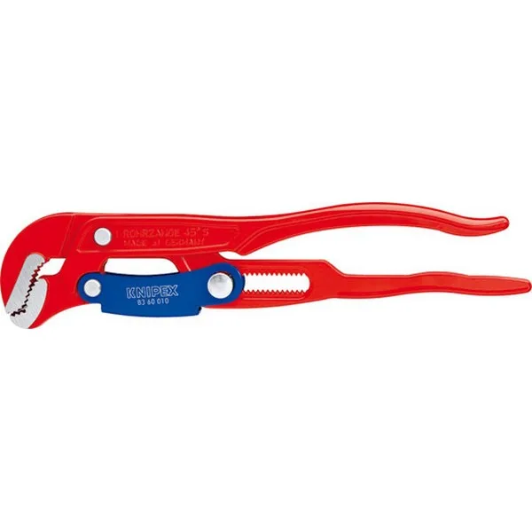 Knipex 83 60 015 clé serre-tubes en s avec réglage rapide revêtement