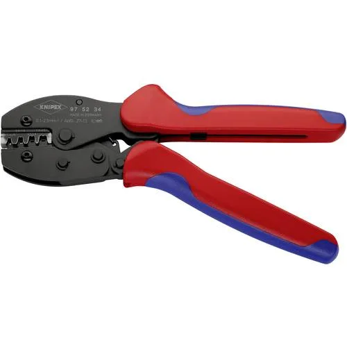 Knipex 97 52 34 sb preciforce® pince à sertir avec gaines bi-matière