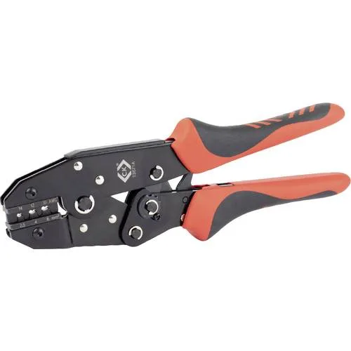 Crimpzange con un mecanismo gnar para las conexiones mc3 y mc4