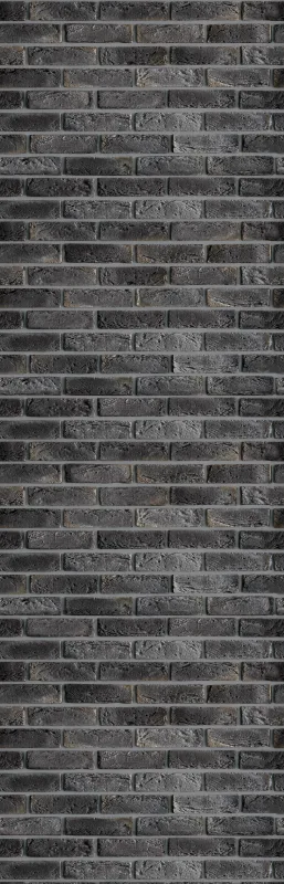 Revestimiento adhesivo mural imitación piedra gris arcilla antracita de0.9 x 2.