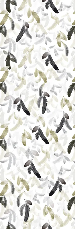 Revestimiento adhesivo mural gris fenix de 0.9 x 2.8m