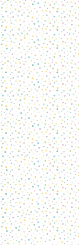 Revestimiento adhesivo mural rosa confeti pastel de 0.9 x 2.8m