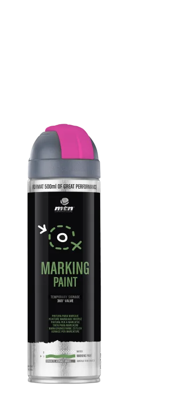 Spray pintura marcaje montana pro 400ml fucsia