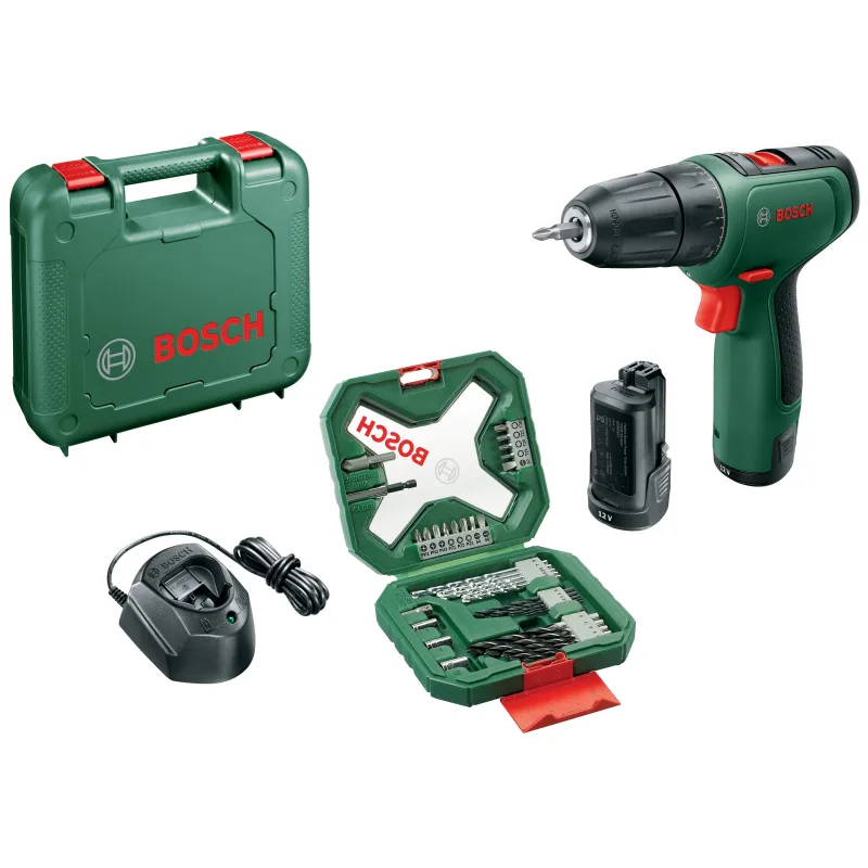 Taladro bosch-v 12v 2 baterías 1,5ah easydrill1200
