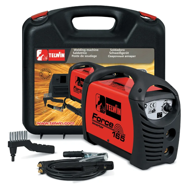Soldadora inverter force 165 + kit + val.plast.