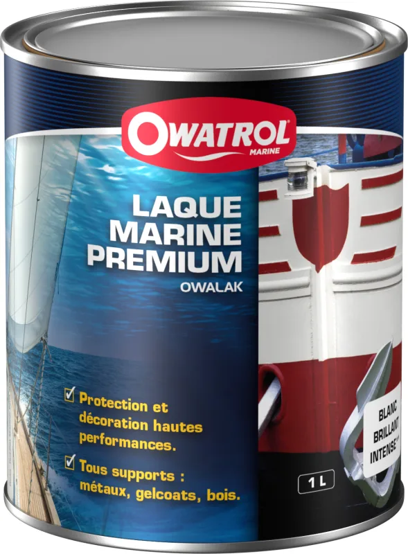 Owalak marine - laca marina brillante anticorrosión - owatrol - 2,5 l