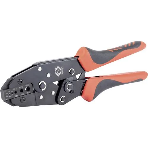 Crimpzange con mecanismo crujido para coax, bnc, tnc