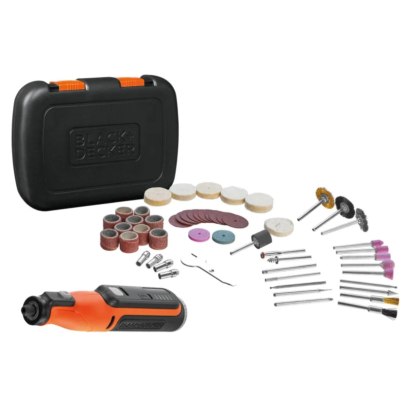 Miniherramienta black+ decker bcrt8ik 7,2v 1,5ah + 53 accesorios