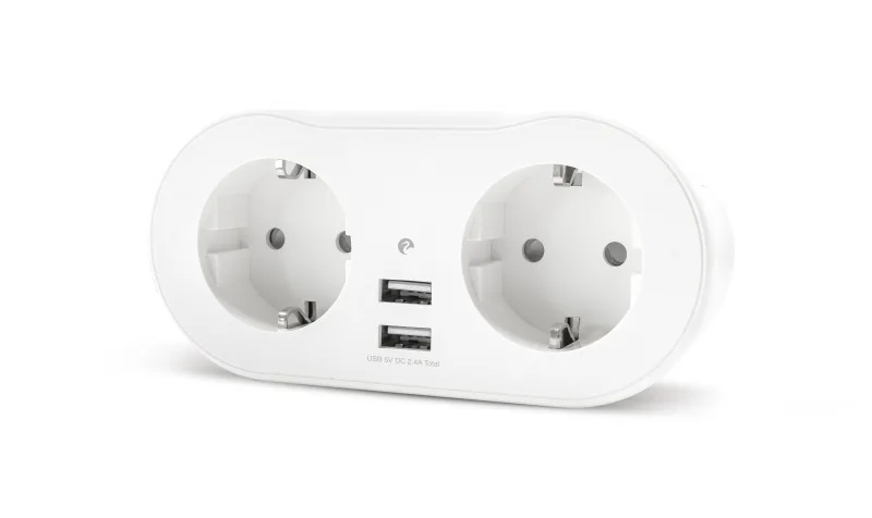 Enchufe con wifi doble +2xusb garza