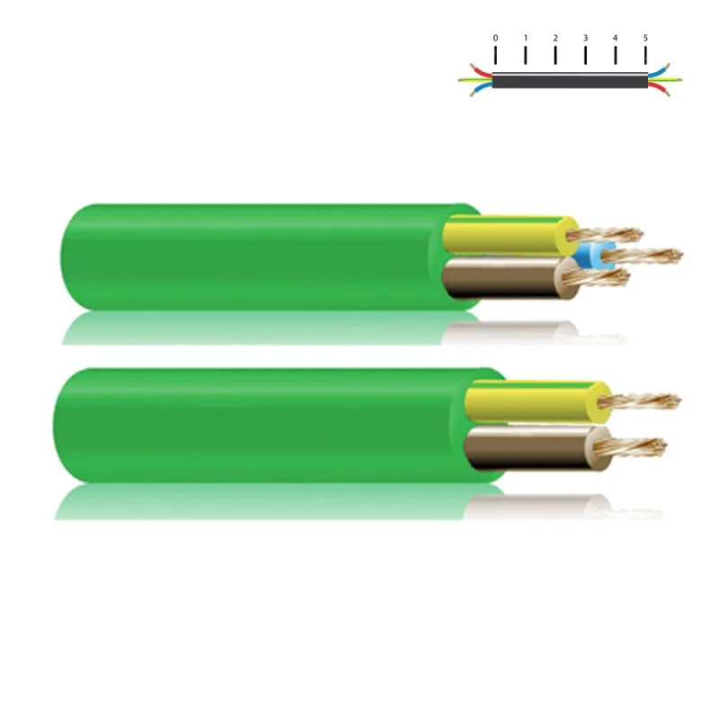 Manguera libre de halógenos verde 3x2,5mm euro/mts 8425998139129 13912 sediles