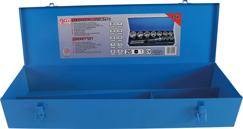 Caja vacía de metal para bgs 1210