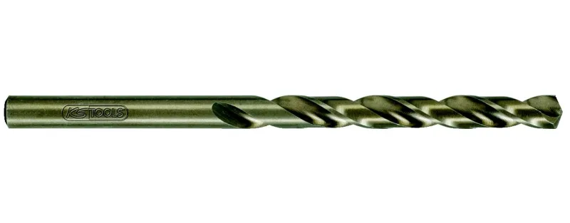 Ks tools forets hss-g co 5, 9,8mm, pack de 10