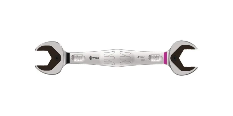 Wera clé à fourche 6002 joker 27 x 32 mm longueur 305 mm chromé mat