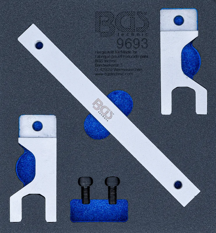 Bandeja para carro 1/6: juego de herramientas de ajuste del eje compensador | para mercedes-benz om651