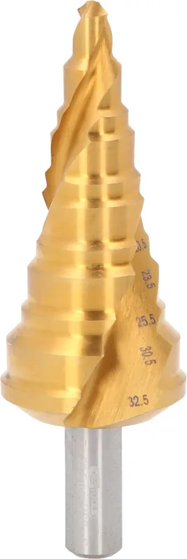 Ks tools forets étagés hss-tin,ø 7-32,5mm, 11 etages