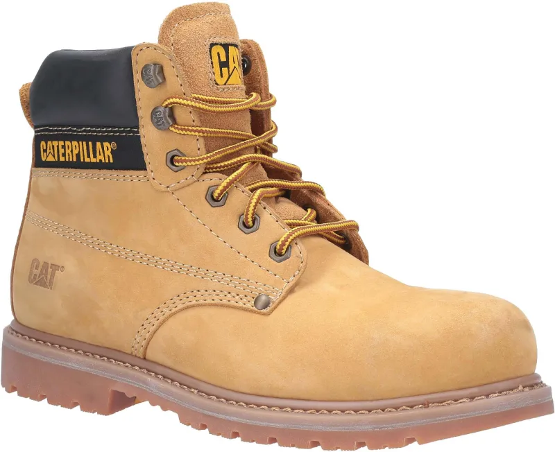 Botas seguridad caterpillar powerplant s3 - beige - talla 42