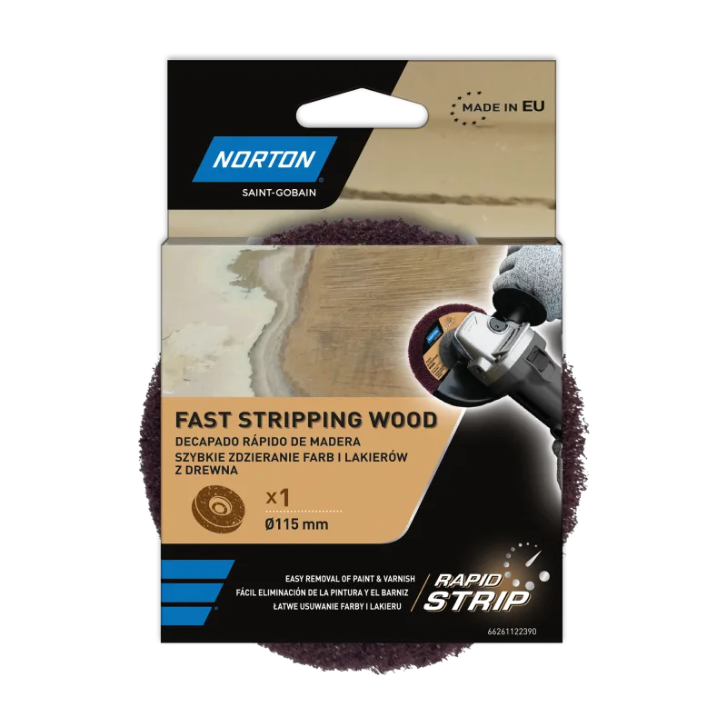 Disco fibras norton 115 f2303h madera