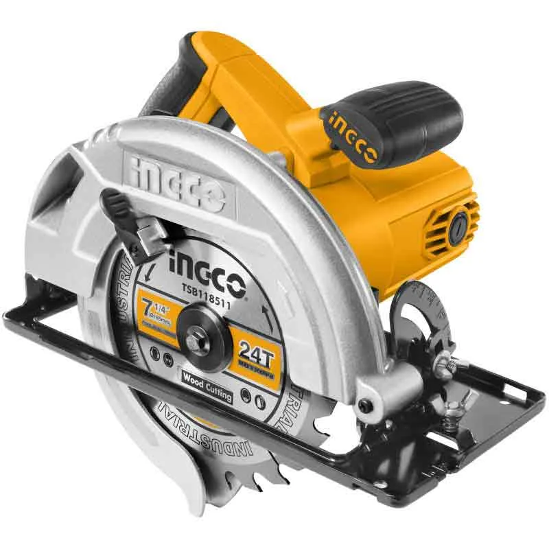 Ingco sierra circular 185 mm.1600w.cs18568