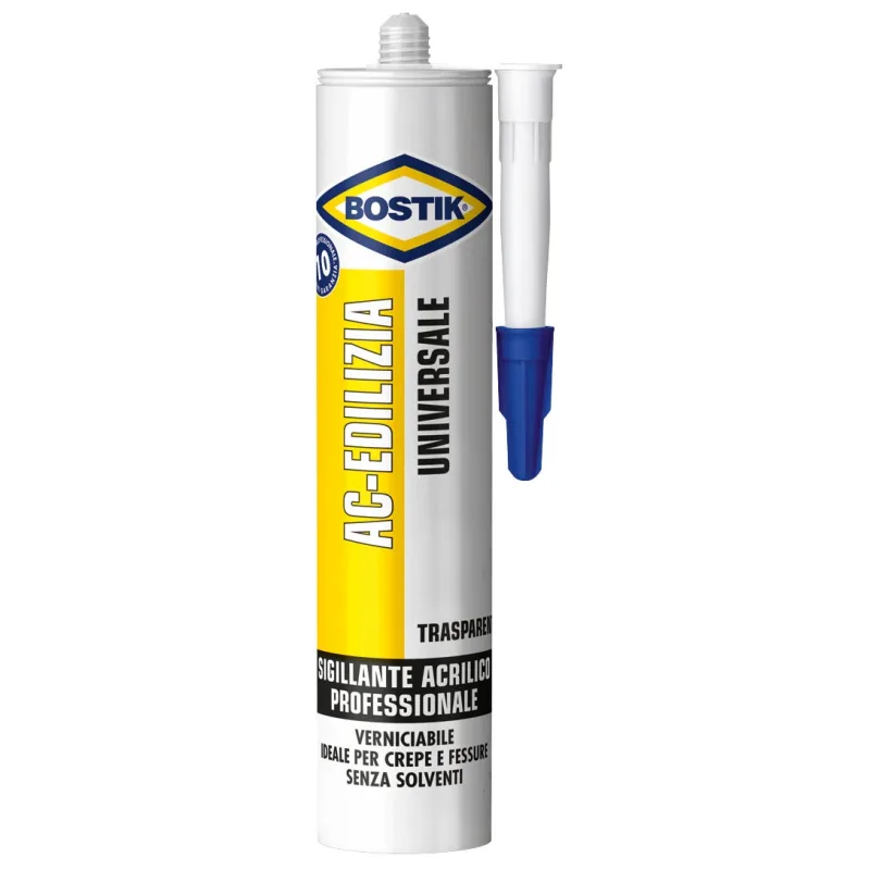 Bostik acrílico construcción 300 ml transparente