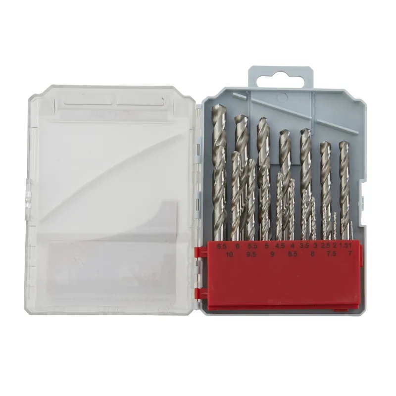Estuche 19 brocas metal 1 - 10mm dexter