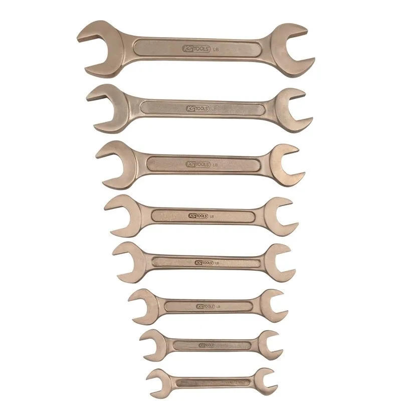 Ks tools jeux de clés à fourche bronzeplus 8 pcs