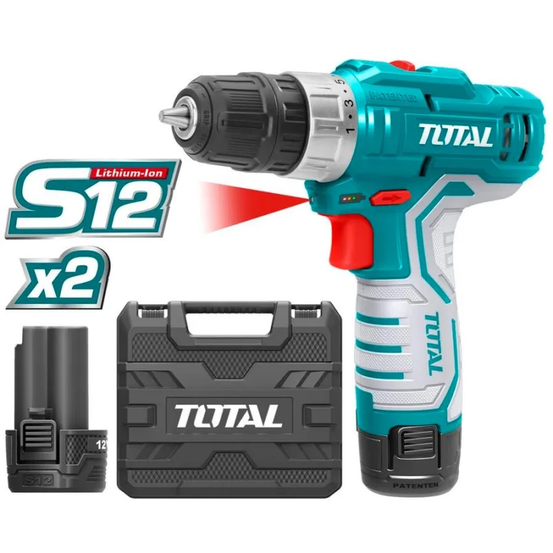 Atornillador inalámbrico 12v con cargador de batería