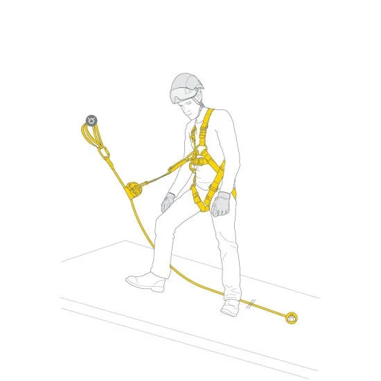 Kit anticaídas asap lock 20m petzl - t.2 - k094aa03