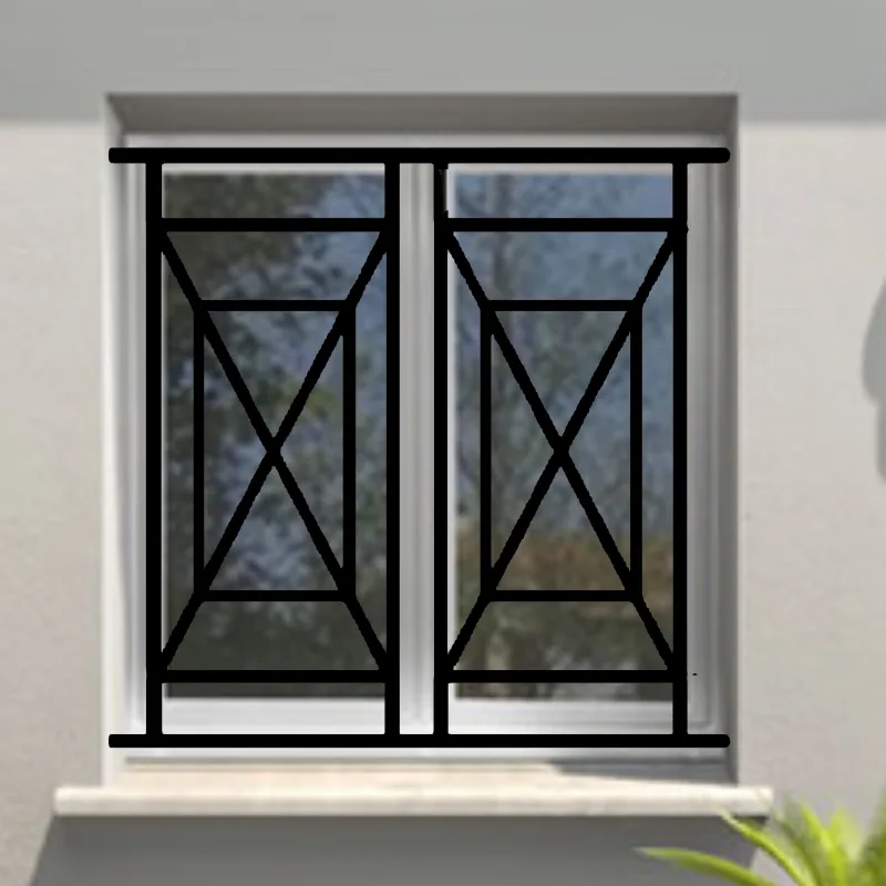 Reja de seguridad adour para ventana h = 125 cm x w = 140 cm (dimensión marco)