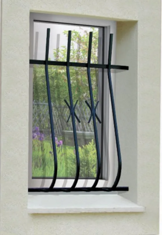 Reja de seguridad udine para ventana h = 95 cm x w = 140 cm (dimensión marco)