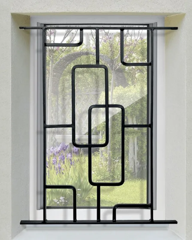 Reja de seguridad structural para ventana h = 65 cm x w = 60 cm (dimensión marco)