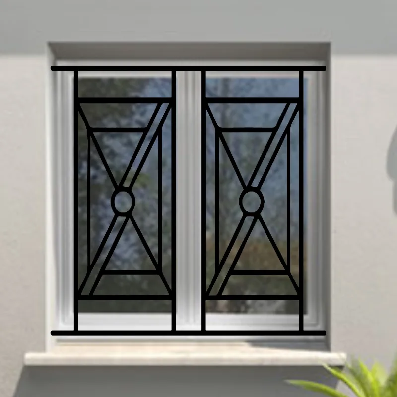 Reja de seguridad octune para la ventana h = 125 cm x w = 100 cm (dimensión marco)