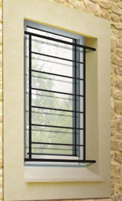 Reja de seguridad lagune para la ventana h = 125 cm x w = 60 cm (dimensión marco)