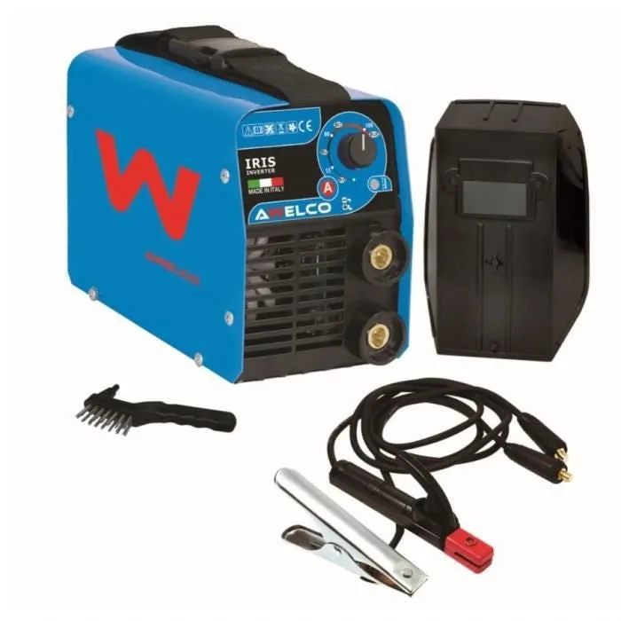 Equipo de soldadura awelco iris150 inverter mma