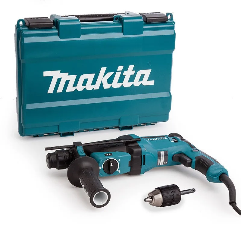 Taladro percutor makita 230 v combihammer hr2630tx12