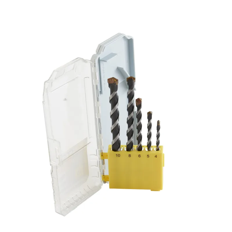 Estuche 5 brocas hormigon 4-10mm dexter