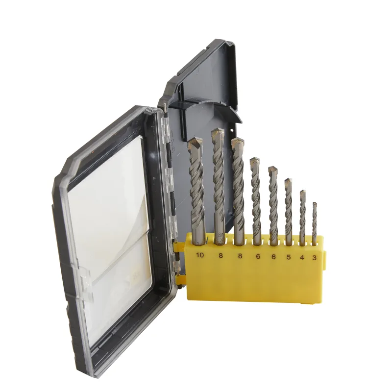 Estuche 8 brocas hormigon tr dexter pro