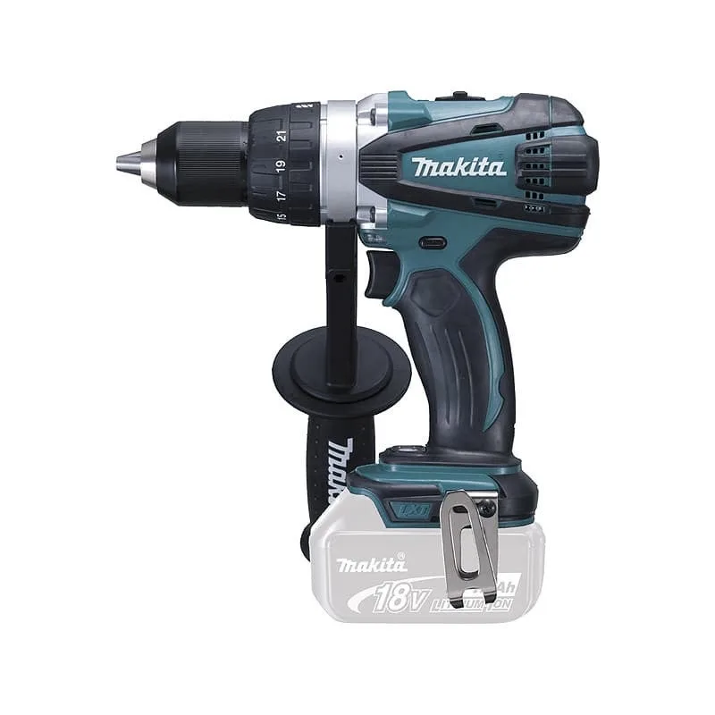 Makita - taladro atornillador de 18 v li-ion ø 13 mm sin batería ni cargador - ddf458z
